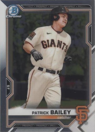 2021 Bowman - Patrick Bailey #BCP-108