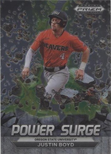 2022 Panini Prizm Draft Picks - Justin Boyd #PS-JB