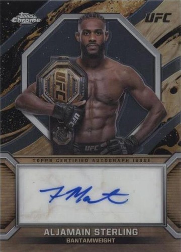 2024 Topps Chrome UFC - Aljamain Sterling #MOC-AST