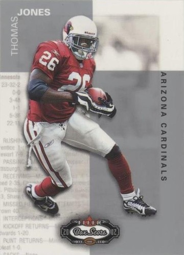 2002 Fleer Box Score Thomas Jones #57