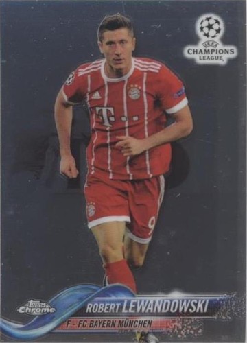 2017-18 Topps Chrome UCL Robert Lewandowski #78