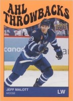2023-24 Upper Deck AHL - Jeff Malott #TB-3