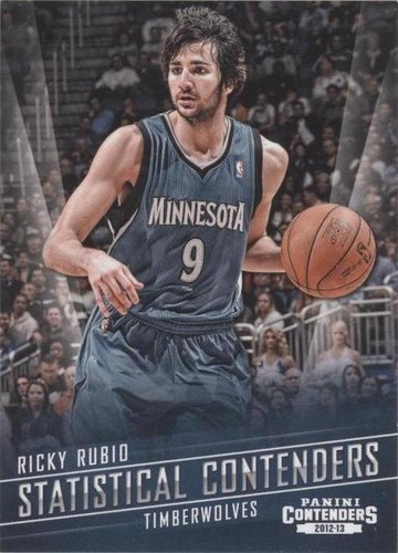 2012-13 Panini Contenders - Ricky Rubio #9