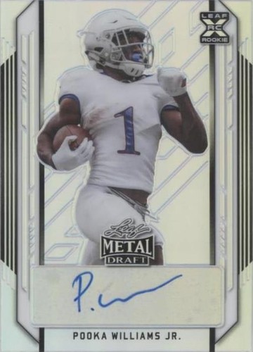 2021 Leaf Metal Draft Pooka Williams Jr. #BA-PWJ
