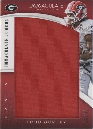 2015 Panini Immaculate Collection Collegiate Todd Gurley II #7