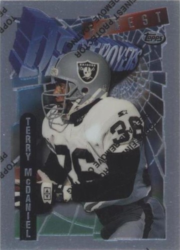 1996 Topps Finest Terry McDaniel #154