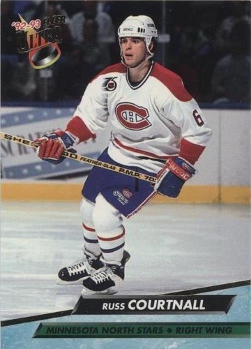 1992-93 Fleer Ultra - Russ Courtnall #91