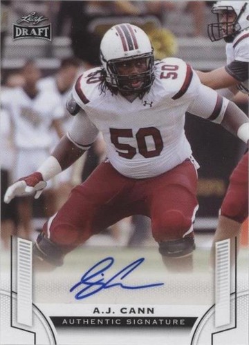2015 Leaf Draft A.J. Cann #BA-AJC