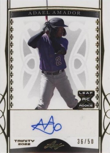 2022 Leaf Trinity - Adael Amador #BA-AA1