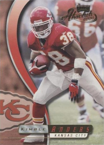 2000 Playoff Absolute Kimble Anders #79