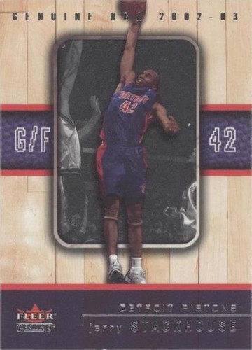 2002-03 Fleer Genuine - Jerry Stackhouse #3