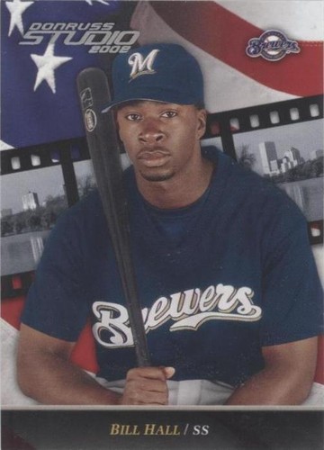 2002 Donruss Studio - Bill Hall #121