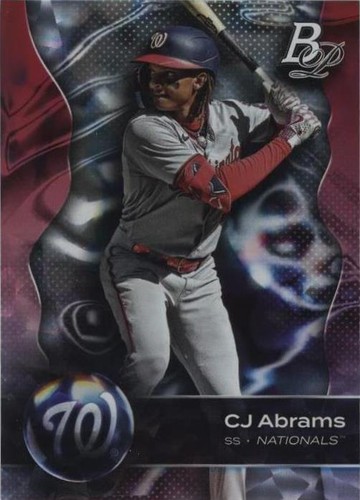 2023 Bowman Platinum - C.J. Abrams #37
