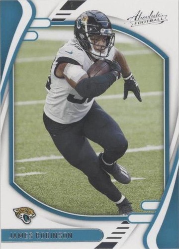 2021 Panini Absolute James Robinson #62