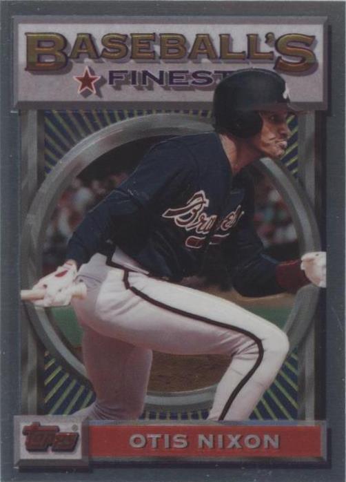 Topps Finest 1993 - Otis Nixon #181