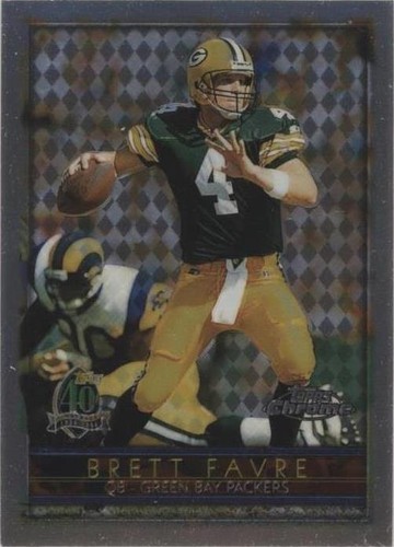 1996 Topps Chrome Brett Favre #145