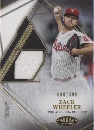 2022 Topps Tier One - Zack Wheeler #T1R1-ZW