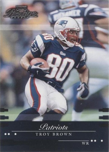 2002 Playoff Prestige Troy Brown #86