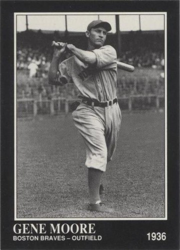 1991 The Sporting News Conlon Collection - Gene Moore #77