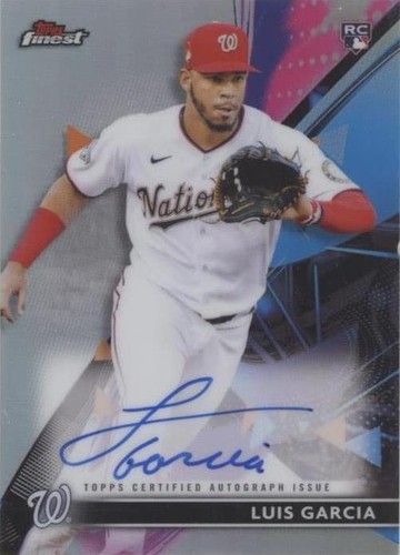 2021 Topps Finest - Luis Garcia #FA-LG