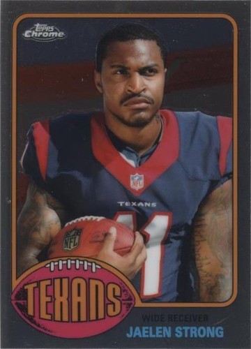 2015 Topps Chrome Jaelen Strong #76-JS