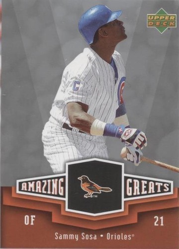 2006 Upper Deck - Sammy Sosa #AG-SS