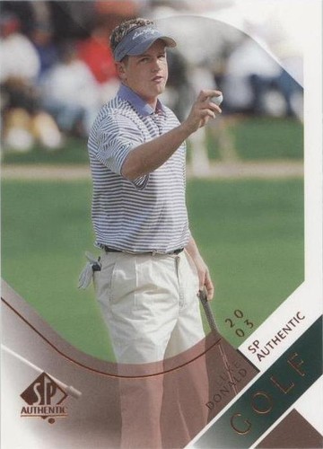2003 SP Authentic - Luke Donald #24SPA