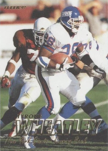1997 Fleer Tyrone Wheatley #123