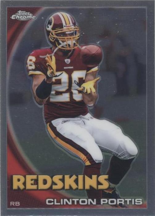 2010 Topps Chrome Clinton Portis #C81