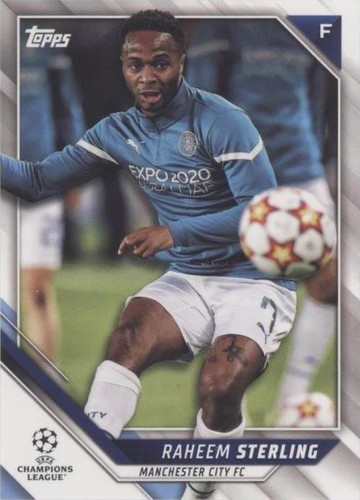2021-22 Topps UCL Collection Raheem Sterling #192