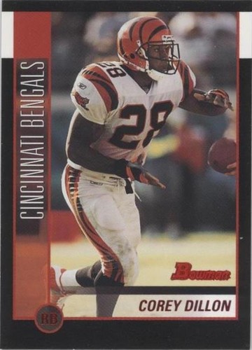 2002 Bowman Corey Dillon #21