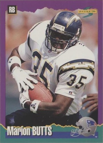 1994 Score Marion Butts #163