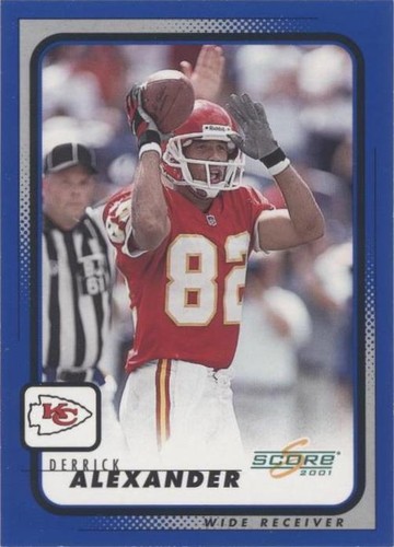 2001 Score Derrick Alexander #97