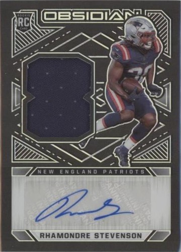 2021 Panini Obsidian Rhamondre Stevenson #236