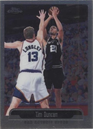 1999-00 Topps Chrome - Tim Duncan #121