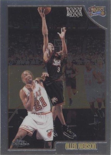 1998-99 Topps Chrome - Allen Iverson #160