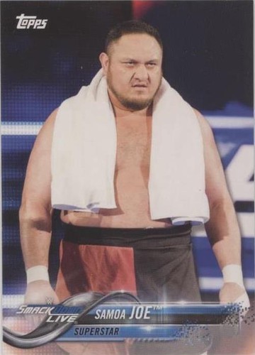2018 Topps WWE Then Now Forever - Samoa Joe #170