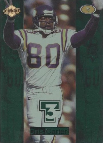 1998 Collector's Edge Supreme Season Review Cris Carter #16