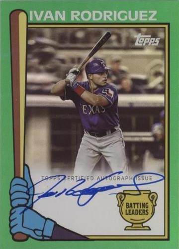 2024 Topps Archives - Ivan Rodriguez #90BLA-IR