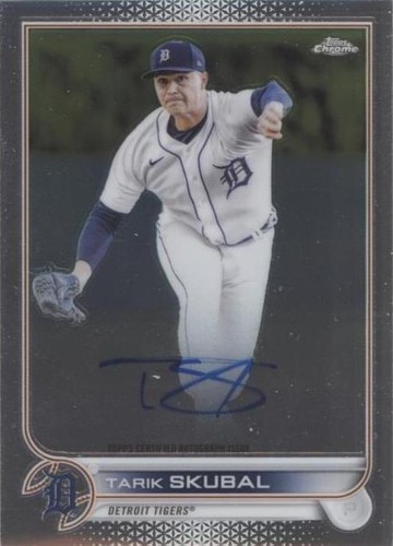 2022 Topps Chrome - Tarik Skubal #CVA-TS