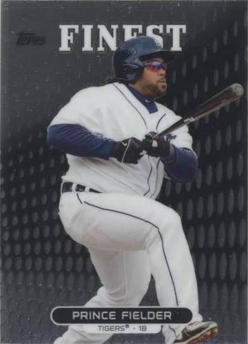 2013 Topps Finest - Prince Fielder #8