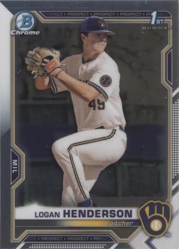 2021 Bowman Draft - Logan Henderson #BDC-114