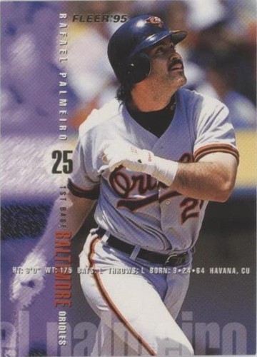 1995 Fleer - Rafael Palmeiro #17