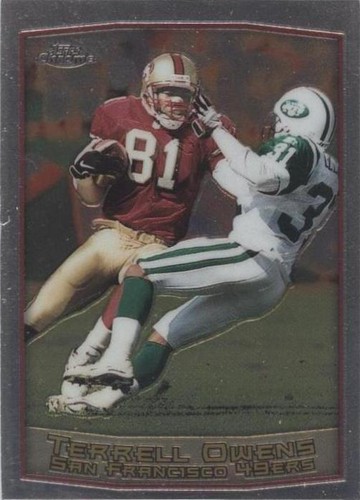 1999 Topps Chrome Terrell Owens #65