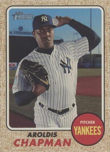 2017 Topps Heritage High Number - Aroldis Chapman #686