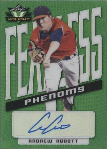 2021 Leaf Valiant - Andrew Abbott #FP-AA2