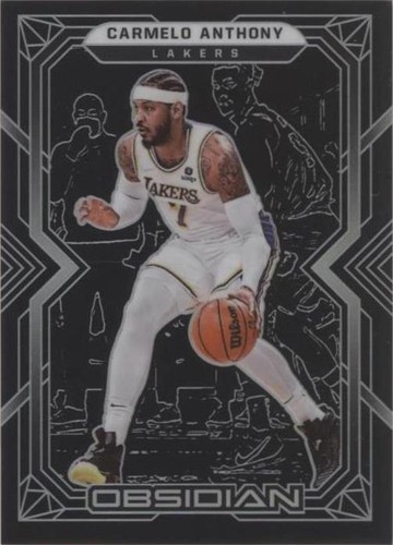 2021-22 Panini Obsidian - Carmelo Anthony #104