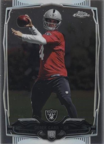 2014 Topps Chrome Derek Carr #115