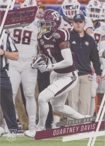 2020 Panini Chronicles Draft Picks Quartney Davis #17