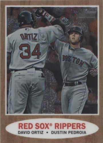 2011 Topps Heritage - David Ortiz Dustin Pedroia #C71
